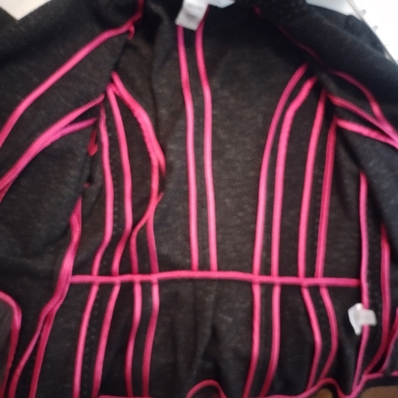 DIANE VON FURSTENBERG Black and Grey Textured Wool Blend Blazer size 4 - Picture 6 of 10